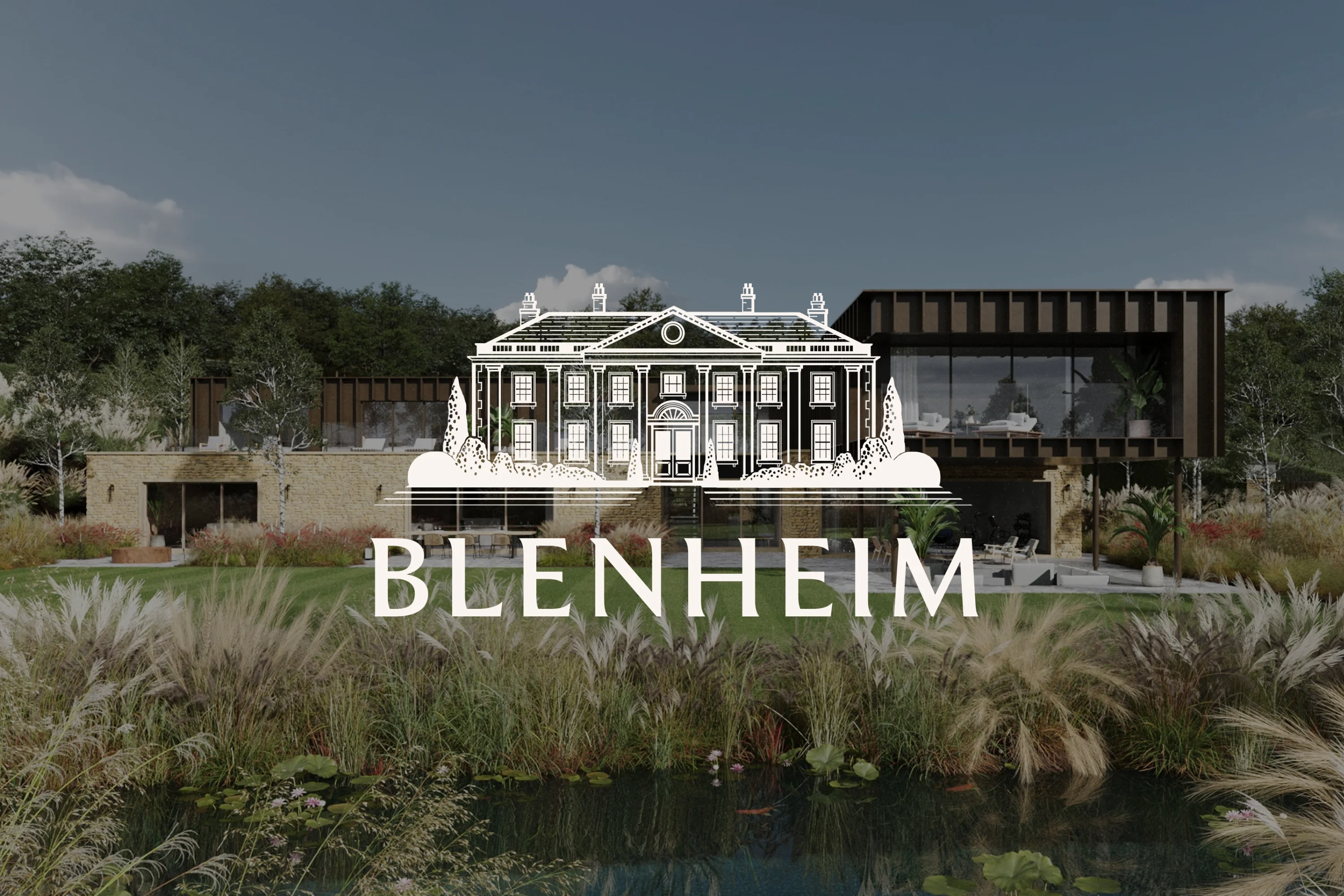Cohesive brand identity and website for high-end property developer and boutique estate agents